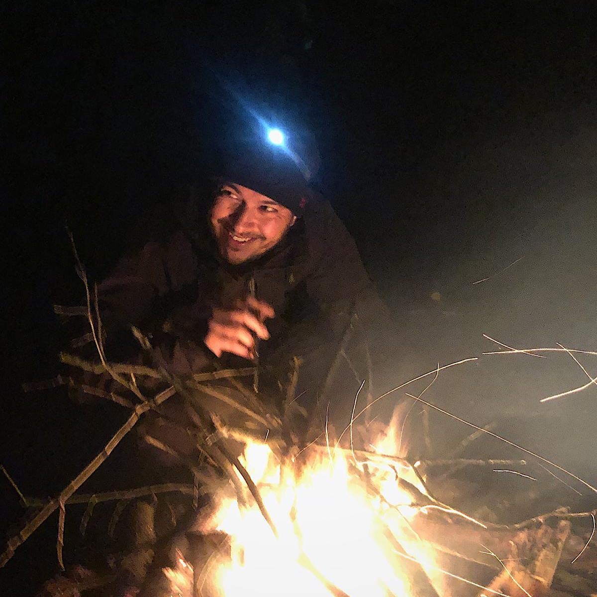 Wild camping